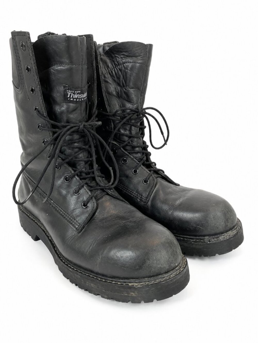 Military Gore Tex Thinsulate Vibram Leather Combat Boots 11 EE Black